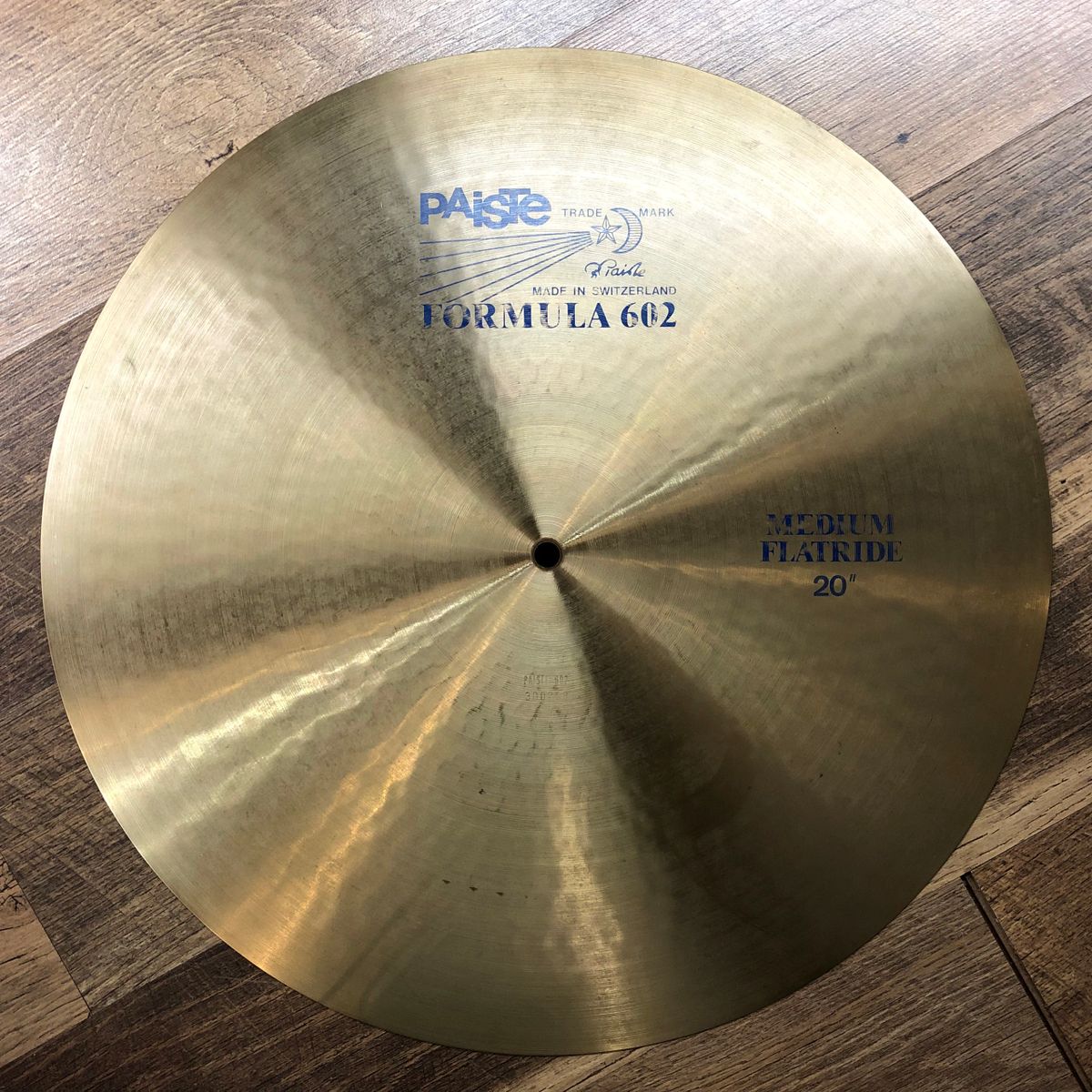 Paiste Formula 602 Blue Label 20-Inch Traditional Finish Medium